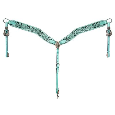 American Darling Western Horse Breast Collar Tack Genuine Leather