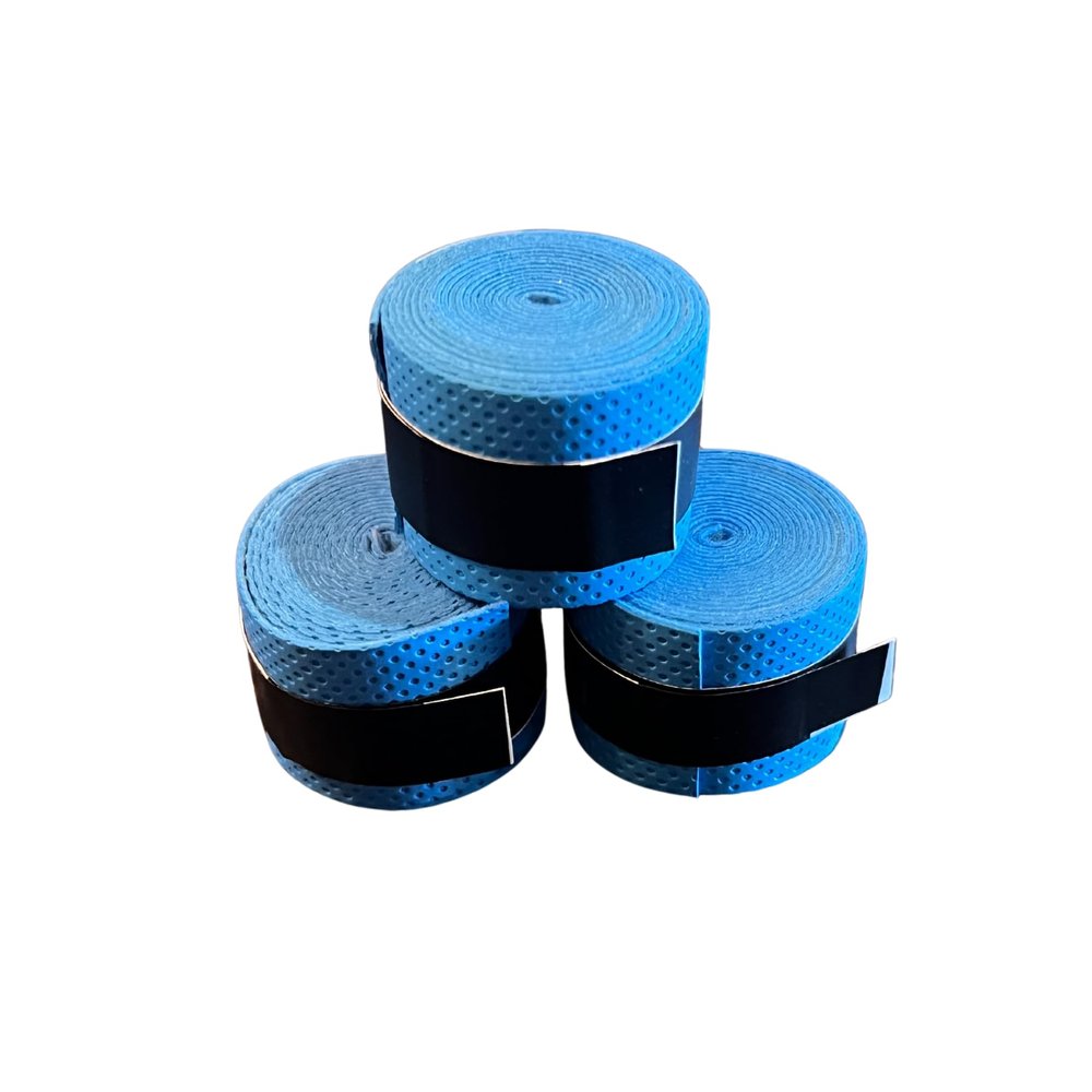 NineFit Basics Doucet's Bat Grip Tape for Baseball and Softball Bats-Pack of 3 (Light Blue), One-size