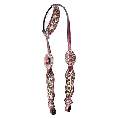 American Darling Western Horse One Ear Headstall Leather