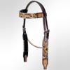 American Darling Western Horse Headstall Tack Genuine Leather view 2