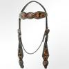 American Darling Western Horse Headstall Tack Genuine Leather