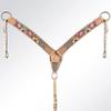 American Darling Western Horse Breast Collar Tack Genuine Leather view 2