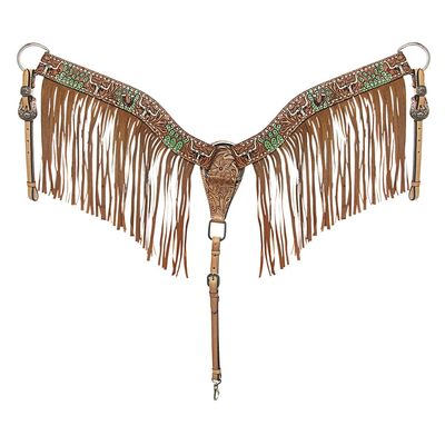 American Darling Western Horse Breast Collar Tack Genuine Leather