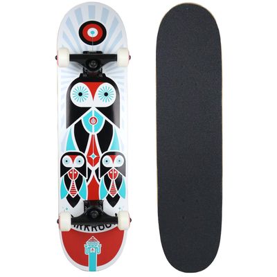 Darkroom Skateboard Complete Tribis 8.0" Assembly with Triclops Wheels, ABEC 7 Bearings