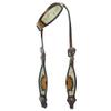 American Darling Western Horse One Ear Headstall Leather