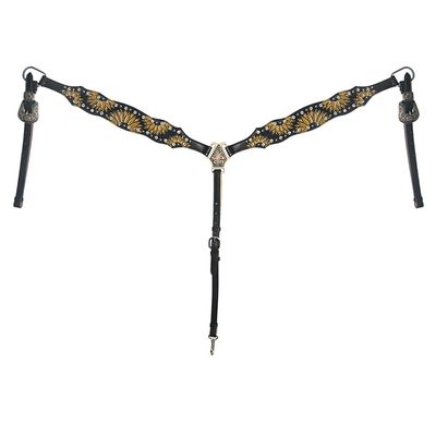 American Darling Western Horse Breast Collar Tack Genuine Leather
