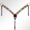 American Darling Western Horse Breast Collar Tack Genuine Leather view 2