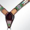 American Darling Western Horse Breast Collar Tack Genuine Leather view 3