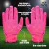 SFIA Football Receiver Gloves One Color - PRO Skull Stealth Grip Silicone Palms Adult Men Youth Sticky Boost Sports Game Battle view 2