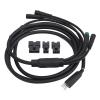 Alomejor Electric Scooter Wiring Harness, Copper Core Wire with Brake Handle Accelerator Instrument Interface Scooter Electrical Harness for DIY Enthusiasts Repair Shops Multiple Maintenance Upgrades view 4