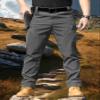 AUTIWITUA Men's Tactical Cargo Pants Water Resistant Lightweight Hiking Pants Outdoor Work Pants with Multi Pockets(No Belt) view 2