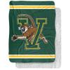 University of Vermont Blanket, 60"x80" Primary Logo Stripes Silky Touch Sherpa Back Super Soft Throw Blanket view 1