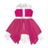 ACSUSS Kids Girls Liturgical Praise Dance Dress Sleeveless Worship Celebration Church Robe Lyrical Dancewear Hot Pink 16 Years view 3