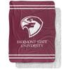 Fairmont State University Blanket, 60"x80" Primary Logo Silky Touch Sherpa Back Super Soft Throw Blanket view 1