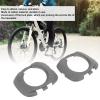 Alomejor Cleats Pedal Cover, Quick Release Walkable Lock Plate Lock Rubber Material for Aero Pneumatic Cleats view 3