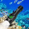 WINDFIRE TS08 Dive Light, Super Bright Scuba Diving Flashlight Dive Torch Rechargeable, 3 Modes Underwater Light Waterproof Flashlight with Power Indicator for Night Diving & Snorkeling view 1