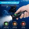 WINDFIRE TS08 Dive Light, Super Bright Scuba Diving Flashlight Dive Torch Rechargeable, 3 Modes Underwater Light Waterproof Flashlight with Power Indicator for Night Diving & Snorkeling view 4