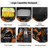 Kaifanee Basketball Backpack, 18 Inches Sports Print Bag, Waterproof Travel Laptop Backpack for Boys Girls view 3