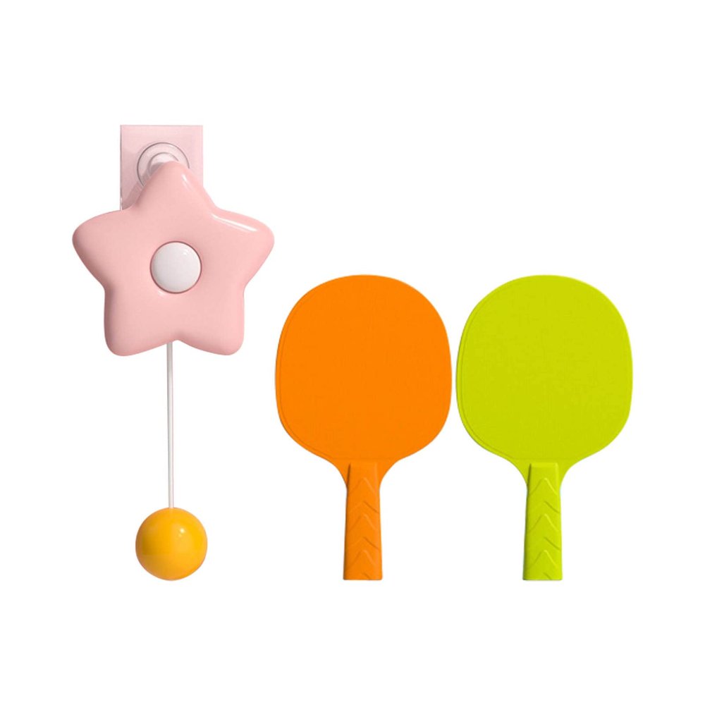 Alomejor Hanging Ball Trainer Kit Table Tennis, Easy Assembly ABS Material, for Parent Child Interaction ()