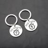 FAADBUK Video Game Inspired Keychain Video Game Lover Gift His Healer Her Tank for Gamer (Healer Tank Keychain) view 4