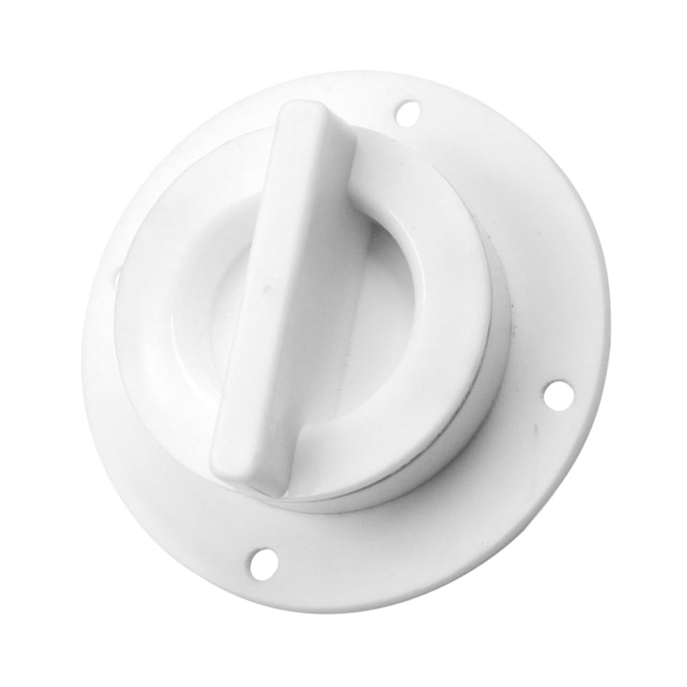 INOOMP Boat Self-bailing Mounted Scupper Valve Kit Plastic Boat Valve Scupper Drain Bottom Water Outfall Scupper Fitting for Boats