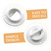 INOOMP Boat Self-bailing Mounted Scupper Valve Kit Plastic Boat Valve Scupper Drain Bottom Water Outfall Scupper Fitting for Boats view 3
