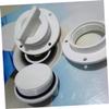 INOOMP Boat Self-bailing Mounted Scupper Valve Kit Plastic Boat Valve Scupper Drain Bottom Water Outfall Scupper Fitting for Boats view 4