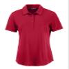 Cutter & Buck Coastline Epic Comfort Eco Recycled Womens Polo, Cardinal Red, XL view 1