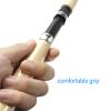 Alomejor 75cm Ice Fishing Rod Reel Combo Fiberglass Pole Metal Reel EVA Handle for Fathers, Sons, Husbands view 2