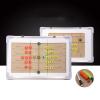 KJHY Double-Sided Volleyball Tactics Board Volleyballl Tactical Training Board Rewriteable Tactical Board for Volleyball Coaches, 37cm x 46cm, White view 2