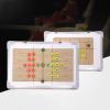 KJHY Double-Sided Volleyball Tactics Board Volleyballl Tactical Training Board Rewriteable Tactical Board for Volleyball Coaches, 37cm x 46cm, White view 3