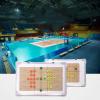 KJHY Double-Sided Volleyball Tactics Board Volleyballl Tactical Training Board Rewriteable Tactical Board for Volleyball Coaches, 37cm x 46cm, White view 4