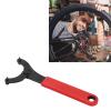 Alomejor Adjustable Center Shaft Removal Tool, Number Eight Shaped Wrench for Bike Axle Flywheel Repair view 2