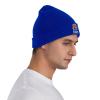 I Hate Pulling Out Funny Camper RV Camping Trailer Beanie Hat Women Warm Hats Men Knit Hat Slouchy Skull Cap Blue view 4