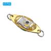 PATIKIL LED Fishing Lure Light, 5Pcs Deep Drop Fishing Light LED Spoons Underwater Fishing Lights Lighted Bait Flasher Trolling Lures Rig, Blue view 3