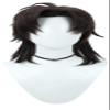 TTYAO REII Kotomine Kirei Wig 16Inch Black Short Straight Wig with Bangs Game Cosplay Synthetic Fiber Wig for Role Play view 1