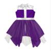 ACSUSS Kids Girls Liturgical Praise Dance Dress Sleeveless Worship Celebration Church Robe Lyrical Dancewear Purple 8 Years view 3