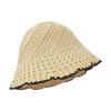 Feelorna Women's Bucket Hat, Foldable Packable Straw Hat Fashion Sun Hat Summer Beach Hat (US, Alpha, One Size, Beige) view 1