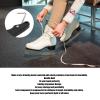 Alomejor Stainless Steel Plastic Skate Lace Tightener Stay Secure, Handle Hold, Simple Tool for Ice Skating Tool Parts view 2