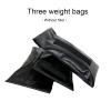 Yabcany Weight Sled Trainer, Adjustable Sandbag Sled Trainer Resistance Sled Trainer,Adjustable Waist Belt with 3 Weight Sandbags, for Sprinter Speed Training Indoor,Black. view 4