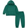 ACEFAST INC Girls Boys Tracksuit Pullover Hoodie Jogging Pants Set 2 Pieces Sweatsuit for Kids Fashion Sweatshirt Set view 1