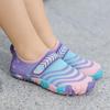 Quickshark Kids Water Shoes Boys Girls Barefoot Aqua Socks Lightweight Quick Dry Sandals Slip On Walking Sneakers for Beach Pool Swim H Purple 1 Big Kid view 2
