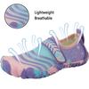 Quickshark Kids Water Shoes Boys Girls Barefoot Aqua Socks Lightweight Quick Dry Sandals Slip On Walking Sneakers for Beach Pool Swim H Purple 1 Big Kid view 4