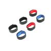Veemoon 6pcs Multipurpose Securing Straps -Skid Fishing Rod Bandage Fixture Red Black for Home Garage Office Truck Boat Organization view 1