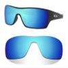 Littlebird4 1.5mm Polarized Replacement Lenses for Oakley Turbine Rotor OO9307 Sunglasses -MultiOptions (Black+Titanium+Blue) view 4
