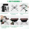 Msyxl Colorful Tribal Design Portable Folding Camping Table, Compact Lightweight Beach Table with Carrying Bag for Outdoor Picnics, BBQs, Camp view 4