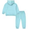 ACEFAST INC Girls Boys Tracksuit Pullover Hoodie Jogging Pants Set 2 Pieces Sweatsuit for Kids Fashion Sweatshirt Set view 2