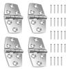 (4 PCS) 3" x 1.5" Boat Hinges 316 Stainless Steel Marine Grade, 76mm X 38 mm Heavy Duty Door Hinge with Screws for Ship RV Yacht view 1
