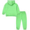 ACEFAST INC Girls Boys Tracksuit Pullover Hoodie Jogging Pants Set 2 Pieces Sweatsuit for Kids Fashion Sweatshirt Set view 2