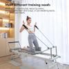 ZQJYMXM Pilates Reformer Large Equipment, Multifunctional Foldable Pilates Reformer Spine Corrector,with Reformer Box Padded Jump Board, for Home Unit Activity Room Gym view 2